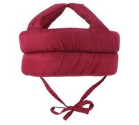 Homoyoyo Adult Safety Bump Cap Protective Headwear with Breathable Soft Padding, Anti-fall Helmet for Elderly and Patient Fall Prevention, Red Fall Resistant Head Protection