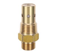 Homoyoyo Air Compressor One Way Check Valve 1/2npt X 11/16-20un Copper Non-Return Valve Threaded Air Compressor Accessory for Secure Gas Flow