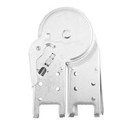 Homoyoyo Aluminum Alloy Folding Ladder Hinge Strong Stable Herringbone Ladder Accessory Easy to Install for Home DIY Projects and Carpentry
