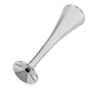 Homoyoyo Aluminum Alloy Pregnancy Fetal Stethoscope Silver Battery Fetal Heartbeat Amplifier with Ergonomic Listening Tube for Expectant Mothers and Midwives Clear Sound Detection Tool