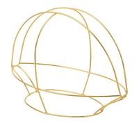 Homoyoyo Ancient Style Metal Hat Frame Classical Chinese Cap Holder Bones for DIY Retro Wedding Props Vintage Stage Photography Accessories