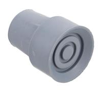 Homoyoyo Anti-Slip Grey Rubber Cane Tips Replacement Base for Walking Canes, Trekking Poles, and Hiking Sticks - Sturdy Outdoor Crutch Feet for Seniors, Medical Mobility Aid Accessories