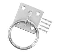 Homoyoyo Antislip Cross Tie Ring for Horses Tie Down Replacement for Barn Stall Trailer Use Secure Grip for Washing Training Equestrian and Livestock Safety