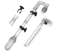 Homoyoyo Aquarium Filter Inflow & Outflow Tube Set, External Canister Filter Pipes Kit, Abs Fish Tank Water Intake & Return Tubing for 12mm Hose