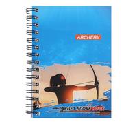 Homoyoyo Archery Practice Score Book Archery Scoring Book Portable Size Abs Paper Easy Data Entry Blue for Compound Bow Target Practice Competition