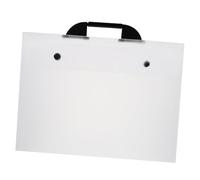 Homoyoyo Art Portfolio Bag A3 Plastic Portfolio Folder Lightweight Multipurpose Design for Office Artworks and Exam Papers Storage