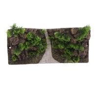 Homoyoyo Artificial Rockery Statue Aquarium Decorative Rockery Fish Tank Landscape Decoration with Mountain View Cave Micro Landscape for Freshwater and Saltwater Aquariums