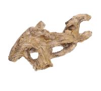 Homoyoyo Artificial Tree Trunk Aquarium Stump Ornament Resin Decorative Fish Tank Landscape Hideaway for Fish Breeding and Natural Underwater Habitat