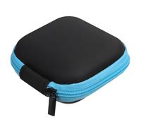 Homoyoyo Assorted Color Mini Eva Headphone Case Portable Earphone Pouch with Soft Lining Travel Organizer for Earbuds USB Cables Accessories Water Resistant Compact Design