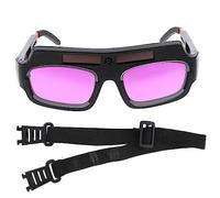Homoyoyo Auto Darkening Welding Goggles Solar Powered Safety Glasses for Electric Welding Lightweight Shockproof Eye Protection Durable LCD Material Essential for Safe Work