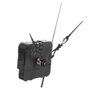 Homoyoyo Backwards Clock Replacement Mechanism, Clock Movement Replacement Battery Powered Reverse Motor, Black Plastic and Iron, for DIY Clock-making
