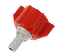 Homoyoyo Barb Connector Adapter for Soda Water Machine Multi-Functional Carbonated Beverage Connector for Juice Wine and Water Dispensers with Stylish Red Design Energy Saving