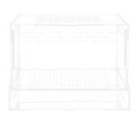 Homoyoyo Barley Worm Breeding Box Yellow for Cricket Keeper and Reptiles Feed Bins Great for Home Breeding and Observation