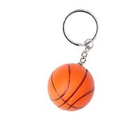 Homoyoyo Basketball Keychain Creative Design Sports Key Pendant for Car Decoration Backpack Ornament for Holidays and Special Occasions Orange Rough
