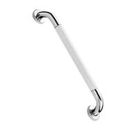 Homoyoyo Bathtub Safety Handrail Grab Bar Non Slip Stainless Steel Bathroom Handle for Extra Stability for Seniors and Disabled White Practical Bathroom Accessories