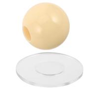 Homoyoyo Billiard Aiming Practice Tool 16mm Hole Diameter, Pool Cue Stroke Trainer for Snooker Beginners, Portable Pool Cue Ball Training Aid Base for Stroke and Angle Correction