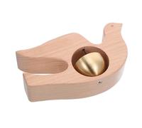 Homoyoyo Bird Bells Wind Chime Home Decor Bird Doorbell Hanging Door Chime Shopkeeper Bell for Door Opening for Outside Harp Khaki