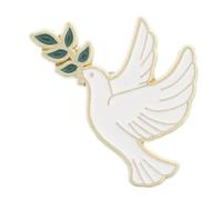 Homoyoyo Bird Brooch Pin with Elegant Metal Badge for Bags Clothes and Hats Symbol of for Everyday Wear and Special Occasions