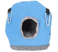 Homoyoyo Bird Nests Parrot House Multi-functional Not Easily Deformed Cotton Hut Blue for Balcony and Windowsill Suitable for Parrot Bird
