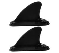 Homoyoyo Black 2 Sets for Paddle Fish Board Surfboard Slide-in Fin Large