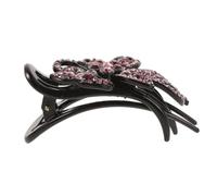 Homoyoyo Black Hair Clip with Interlocking Teeth Design Strong Hold Keeps Hairstyle for Morning Beauty Routine and Dating