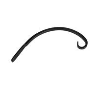 Homoyoyo Black Iron Garden Flower Basket Bracket Hanging Basket Hook Wall Planter Hook Wall Brackets for Planter Suitable for Indoor Outdoor Hanging Plants Decoration