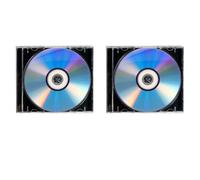 Homoyoyo Blank Cd-r Discs with High Storage Capacity and Universal Compatibility 2 Sets for Recording Music and Data Includes Plastic Jewel Case Box , for Corporate Phone Records