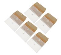 Homoyoyo Blank Envelopes Translucent Letter Envelopes Simple Light and Luxurious Wear-Resistant Easy to Seal for Thank You Notes and Tags
