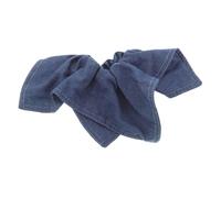Homoyoyo Blue Denim 5 Pcs Bow Elastic Scrunchies Fabric Hair Ties Strong Hold Versatile Accessory Trendy Stylish Hair for Creating A Variety of Hairstyles