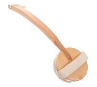 Homoyoyo Body Bathing Brush with Long Handle Exfoliating Shower Scrubber for Wet and Dry Use Gentle Skin Care for Hard to Reach Areas Versatile Bath Brush Color