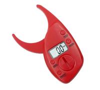 Homoyoyo Body Fat Caliper with LCD Display for Accurate Fitness Measurement, Practical Plastic Fat Measuring Device with 0-50mm Range and 0.1mm Resolution, for Personal Health Monitoring