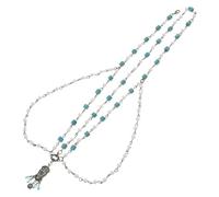 Homoyoyo Bohemian Head Chain Beaded Headpieces Forehead Band Wood Alloy Material Delicate Charming Style Adds Beauty Stays at Head Stably Ladies Engagement Birthday Festival Accessories