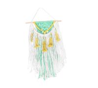 Homoyoyo Bohemian Macrame Wall Tapestry Woven Cotton Rope Decor for Living Bedroom Office Handmade Unique Artistic Wall Hanging Easy to Install Natural Texture