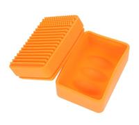 Homoyoyo Box Silicone Soap Dish Shampoo Travel Container Strip Holder Silicone Holder Camping Soap Holder Sponges Tray Bar Soap Box Bathroom Soap Box Soap Case Box Travel Soap Container