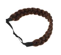 Homoyoyo Braided Hairband Braid Headband for Women Hand-made Hair Braid Tool for Ponytail Styling Comfortable and Adjustable