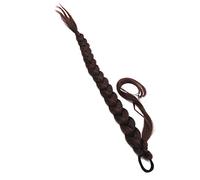 Homoyoyo Braided Ponytail Extension for Women Wrap Around Hair Extensions with Tie Comfortable Daily Use for Parties Cosplay and Weddings Add Volume and Style to Your Hair