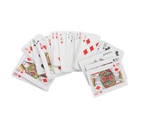 Homoyoyo Braille and Large-Print Playing Cards for Visually Impaired Adults Tactile Identification Poker Deck for Blind Users Versatile Game Cards for Learning Braille Random Color