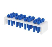 Homoyoyo Braille Writing Board for Blind with 24-Cell Six-Point Kit Plastic Braille Stylus Set for Classroom and Home Use Portable