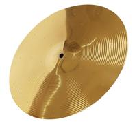 Homoyoyo Brass Alloy 8-inch Drum Set Cymbal Crash Cymbals for Drum Kit, Anti-rust Musical Instrument Accessory, Suitable for Adult Percussion Practice and Jazz Performance