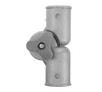 Homoyoyo Broom Angle Adapter 22Mm Aluminum Alloy Rotatable Extension Pole Connector Adjustable Joint for Duster and Brush Cleaning