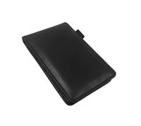 Homoyoyo Business Notebook Small Notepad Black PU Cover Thickened Office Jotter for Management Daily To Do List Planner Efficient Work and Study Organizer