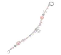 Homoyoyo Butterfly Crystal Wrist Strap Pendant Cute Mobile Phone Charm for Women Versatile Decoration for Bags Keys and Daily Outings