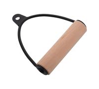 Homoyoyo Cable Pull Down Accessories Wooden Rowing Handles Lat Pulldown Chest Press Gym Equipment for Home and Gym Use