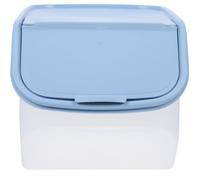 Homoyoyo Cage Sand Bath Box Reusable Hamster Bathtub Easy to Clean Right Height to Prevent Sand Spillage Sturdy Pp Pe Material Compact Blue Box for Pet Cage Small Pet Animals