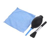 Homoyoyo Camera Dust Blower Air Pump and Lens Dust Blower for Dslr Cameras Soft Silicone Head Random Cleaning Cloth for Screen Keyboard and Telescope Filter Cleaning