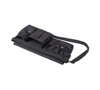 Homoyoyo Canvas Belt Bag Organizer for Makeup Storage Portable Cosmetic Brush Pouch with Multiple Pockets Creative Bright Color Waist Bag for Travel and Daily Use