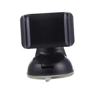 Homoyoyo Car Dashboard Phone Holder for Navigation and Driving, Universal Suction Mount with 360° Rotation, Stable Multipurpose Mobile Cradle Clip Stand in Black-grey for Car Interior