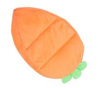 Homoyoyo Carrot Shape Rabbit Nest Medium Size Small Animal Sleeping Bed Warm Pet House for Indoor Rabbits and Small Dogs Random Color Random Color