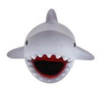 Homoyoyo Cartoon Faucet Extender for Boys and Girls Toddler Water Tap Splash-Proof Guide Groove Summer Use Shark Design
