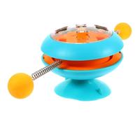 Homoyoyo Cat Plaything Turntable with Rotatable Ball for Indoor Cats | Plastic and Metal Build, Catnip Balls Included, Scratch Diversion, Keeps Paws Busy in Apartments